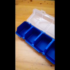 COD FMB Kotak Tempat alat Penyimpanan Baut 4 kotak Multi Compartment Organizer TOOL Box Screws