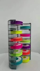 Rainbow Fishing Main Line Box Winding Board 4-16 Axis Silicone Coil Fishing Accessories Tool Box Fishing Tackle Supplies