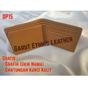 Dompet Kulit Pendek Lipat Atas Pria Pull Up Full Kulit Garut (DP15)