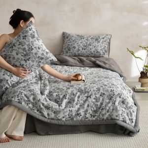Violet | Luxurious Lightweight Summer Air Conditioner Quilt 4PCS