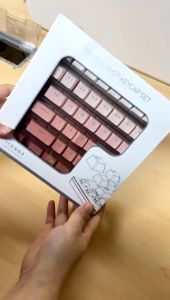 [Shipped within 1 day] ZIFRIEND 132 Keys Gradient Keycaps Untuk Mekanik Keyboard Keycaps Bahan PBT Tinggi OME Disesuaikan DIY Keycap Haze Biru/ Blush