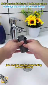 【BUY 1 TAKE 1】✨𝐎𝐑𝐈𝐆𝐈𝐍𝐀𝐋✨Kitchen Bathroom Faucet Repair Wrench多功能厨卫维修扳手 水龙头修理工具Multifunctional Repair Tool Set Universal Repair Tool Repair Spanner Sets