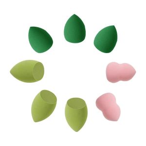 ฟองน้ำแต่งหน้า 3 ชุด ฟองน้ำแต่งหน้าแบบไข่ แบบแห้งและแบบเปียก ฟองน้ำแต่งหน้าสำหรับรองพื้นชนิดน้ำ แป้งน้ำผึ้งและรองพื้น