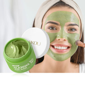 Laikou | LAIKOU Matcha Mud Mask 25g Gentle Cleansing Hydrating Oil Control Deep Cleansing Face Clay Mask