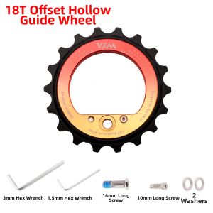 VXM | Eccentric Roller Ceramic Bearing Rear Derailleur 18T Hollow Large Gear