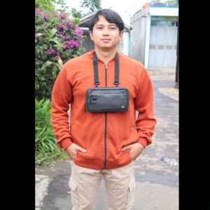 AM - Clutch Bag Pria Wanita Anti Air / Tas Tangan Cowo Cewe Waterproof / Hand Bag Premium / kado