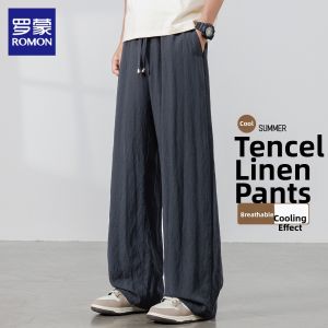 ROMON | Mens Summer Casual Trousers