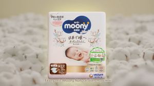 Tã Quần Moony Natural Siêu Cao Cấp SIZE (M46/L36/XL32) - Nhập khẩu Từ Nhật Bản
