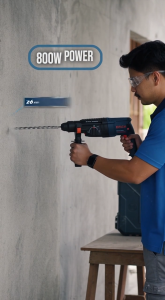 Professional Heavy-Duty Rotary Hammer Drill
