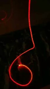 RGB 66W 6A Fast Charging USB Type C Cable Colorful Streamer Glowing Line for Samsung Xiaomi Redimi Huawei Charger USB C Cable
