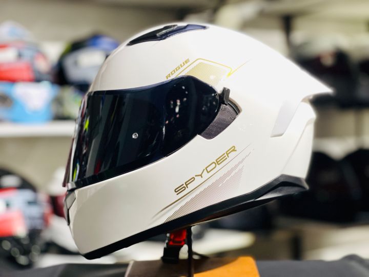 Spyder Helmet Full Face Dual Visor Dual Visor Spyder Reboot Helmet