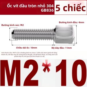 qd | Vít Inox Đầu Tròn Nhỏ Điều Chỉnh Được