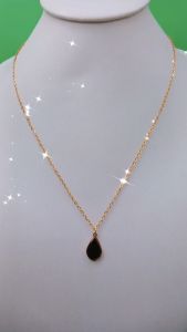 Kalung Tetesan Air - Titanium Steel 18k Vacuum Plated (HR11002)