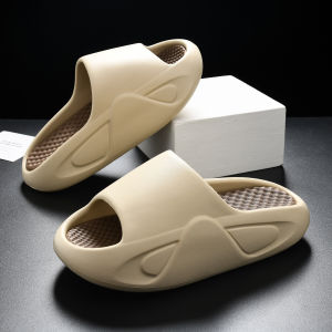 Mens Summer Outdoor Sports Thick Bottom Anti-Slip Beach Sandals Trendy Casual Slippers Comfortable Wear EVA Material