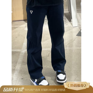 Quần Dài Thể Thao Nam Ống Đứng Màu Đen Mỏng Cleanfit Phong Cách Đường Phố Mỹ Quần Dài Thể Thao Mùa Hè Quần Dài Thường Ngày