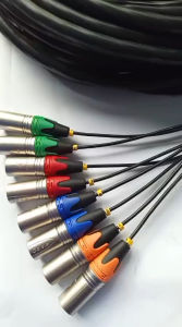 Makita Snake Cable Contains 8 Complete Xlr Jacks Canon Audio Cable
