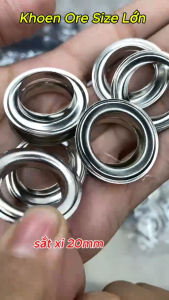 Set 10 khoen ore mắt cáo size lớn dùng bọc lỗ đóng khoen bạt lớn rèm cửa phụ liệu may mặc