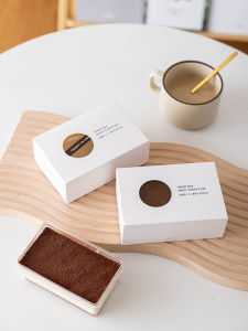 Tiramisu Mousse Cake Packaging Box Bean Milk Fruit Salad Layered Western Pastries Transparent Vacuum Forming Packing Box