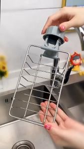 ฟองน้ำติดก๊อกน้ำ ตะแกรงวางฟองน้ำ สำหรับที่วางฟองน้ำ ตะแกรงวางของ