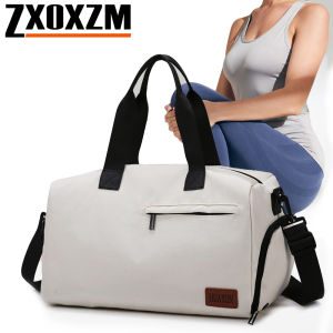 1PCS Sports Duffle Bag Waterproof Wet Pocket & Shoe Compartment Tote Carry On Bag for Gym Workout Travel Overnight Weekender