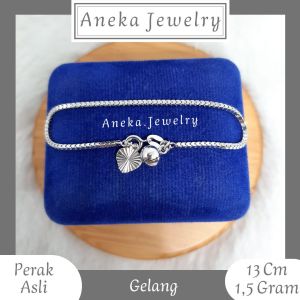 Gelang Variasi Milano Santa Perak 925