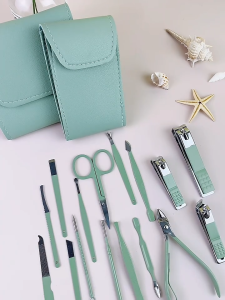 4 /16 Pcs Nail Clipper Set Stainless Steel Manicure Set Care Tool Stainless Steel Manicure