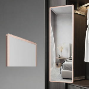 Rotating Full Length Folding Invisible Bifold Sliding Wardrobe Mirror