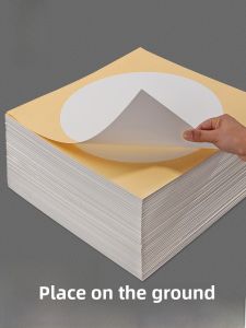 Thickened Calligraphy Paper 30 Sheets Watercolor Painting Special round Mirror Surface Paper for Students Children Brush Lettering