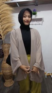 Batwing Cardigan/Outer Kondangan Viral/Outer Wanita