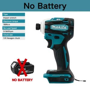Makita | Makita DTD172 1/4 Inch Brushless Electric Driver Cordless Screwdriver Drill 180Nm Power Tool for 18V Makita Battery