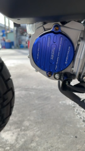 ฝาครอบโซ่ราวลิ้น CNC ตรงรุ่น HONDA MONKEY 125 / CT-125/ MSX125 งาน KINGRACING ครอบโซ่ราวลิ้น มังกี้