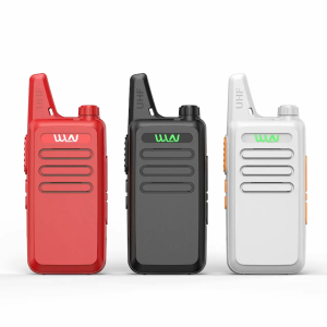 COD WLN KD-C1 Set of 2 5W 1500mAh UHF 400-470MHz Walkie Talkie Professional C1 Two Way Radio Type-C Charging VOX 16 Channels Mini Pocket Size Radio