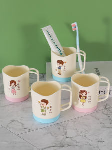 Bộ Chén Đánh Răng Gia Đình Bốn Năm Người Chén Rửa Miệng Bộ Dụng Cụ Vệ Sinh Răng Miệng Cho Trẻ Em Và Cha Mẹ