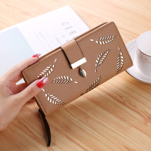 Large Capacity Long Wallet Womens Handbag 2025 New Style Foldable Design Card Holder Integrated Bag Soft PU Leather