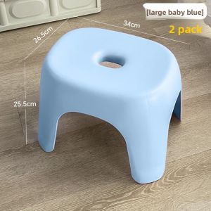 YUEJIBANNI | Durable Plastic Chair for Home Bathing and Shoe Changing