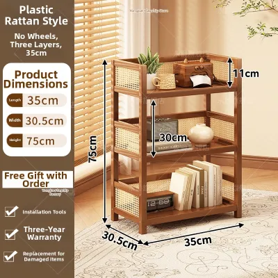 YONGJUE | Multilayer Storage Cart Rack Mobile