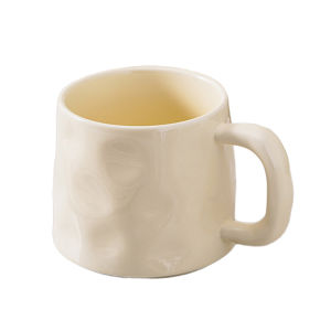 Ceramic Mugs Office Drinking Coffee Cup Female Design Sensation 2024 Small Niche New Model Breakfast Coffee Cup Home Use
