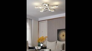 LED Center Light Modern Design Chandelier Ceiling Light Sala Tricolor for Dinning room Cieling Lamps for Bedroom