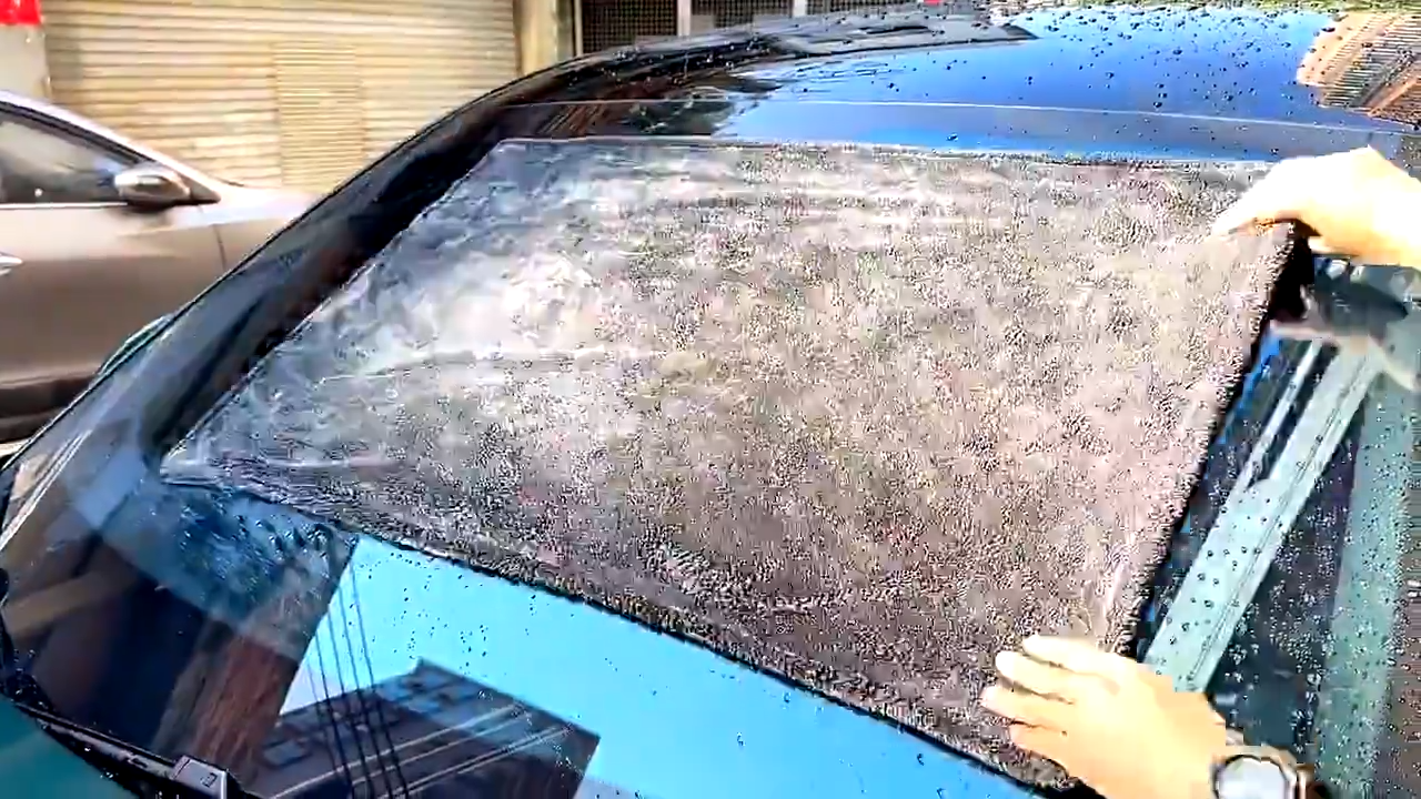 Car Wash Cloth Microfiber Towel Auto Cleaning Drying Cloth Absorbent Wash Cleaning Cloth