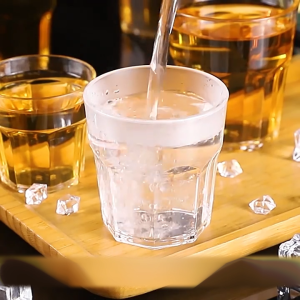 Hot Sale MceHKF Acrylic Whiskey Cups Unbreakable Transparent Beer Cup Plastic Coffee Milk Breakfast Cup Spirit Drinkware Juice Tea Cup