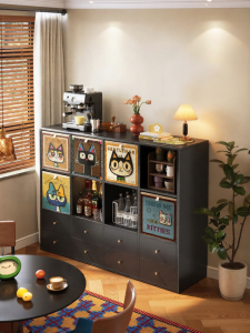 MEISD | Narrow Steel DIY Grid Design Sideboard