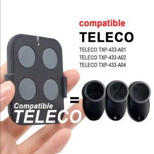 For Hnadheld Transmitter TELECO TXP 433 A01 TXP-433-A01 TXP-433-A02 TXP-433-A04 433.92MHz Replacement