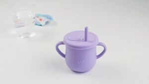 Malaysia Seller Baby Infant Training Silicone Cup Eco Friendly Free BPA Baby bottle Baby Drinking Cup baby Training Cup