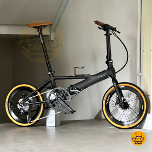 ♠️ Folding Bike Fnhon Monsoon Mini 16” • 𝗠𝗥𝗧/𝗕𝘂𝘀-𝗙𝗿𝗶𝗲𝗻𝗱𝗹𝘆 Shimano 9s 𝗙𝗿𝗲𝗲𝗯𝗶𝗲𝘀 Litepro 𝗟𝗶𝗴𝗵𝘁𝘄𝗲𝗶𝗴𝗵𝘁 Matte Black Hydraulic Disc HAOOI Max Lidrop Java Neo Takachia Foldable Bicycle