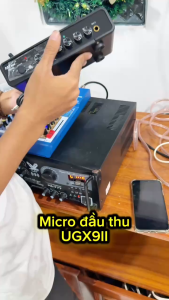 Micro Karaoke UGX9II Optical IN/OUT Chỉnh Tone Bass Treble Kết Nối Smart TV Amply Soundbar Chip DSP Âm Thanh Cao Cấp Bảo Hành 12 Tháng
