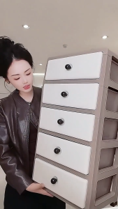 IMUTO 3-5 Layer Drawer Clothes Storage organizer cabinet Durabox Small Drawer Cabinet Organizer