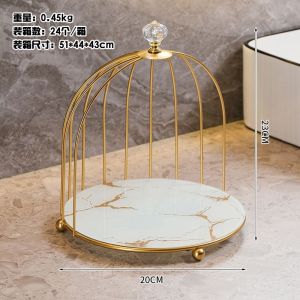 [SG]Luxury bathroom shelf table countertop organizer cosmetic storage box