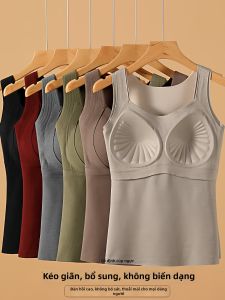 ZISU | Heated Thermal Warm Vest Women Padded Invisible Top