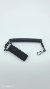 Panduan Membeli Tali Sling Spiral Pengaman Pistol Safety Lanyard Airsoft Hitam