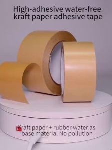 SKPT Silicone Kraft Paper Tape *50meter EXTRA LONG #DIY #Handcraft #Present #Packing #Paper Tape Kraft Paper Gift Wrap Papel Kraft Rollo - Lazada